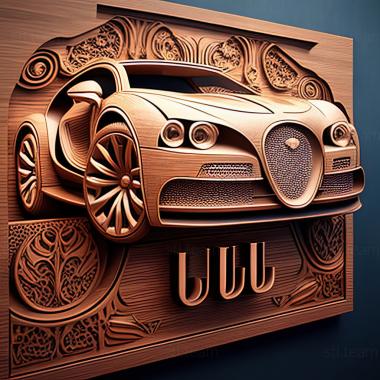 3D модель Bugatti 16C Galibier (STL)